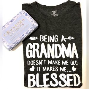 SHEIN Charcoal 'Grey Being a Grandma' T-shirt Bundle